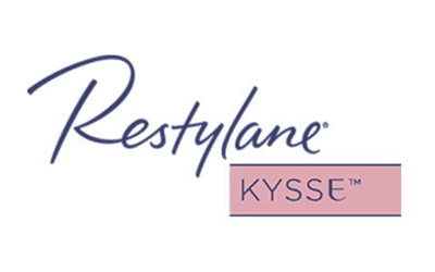 Restylane Kysse Logo in Horseshoe Bay, TX by Lakeside Aesthetics and Skincare